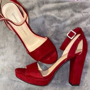 Red/Burgundy heels